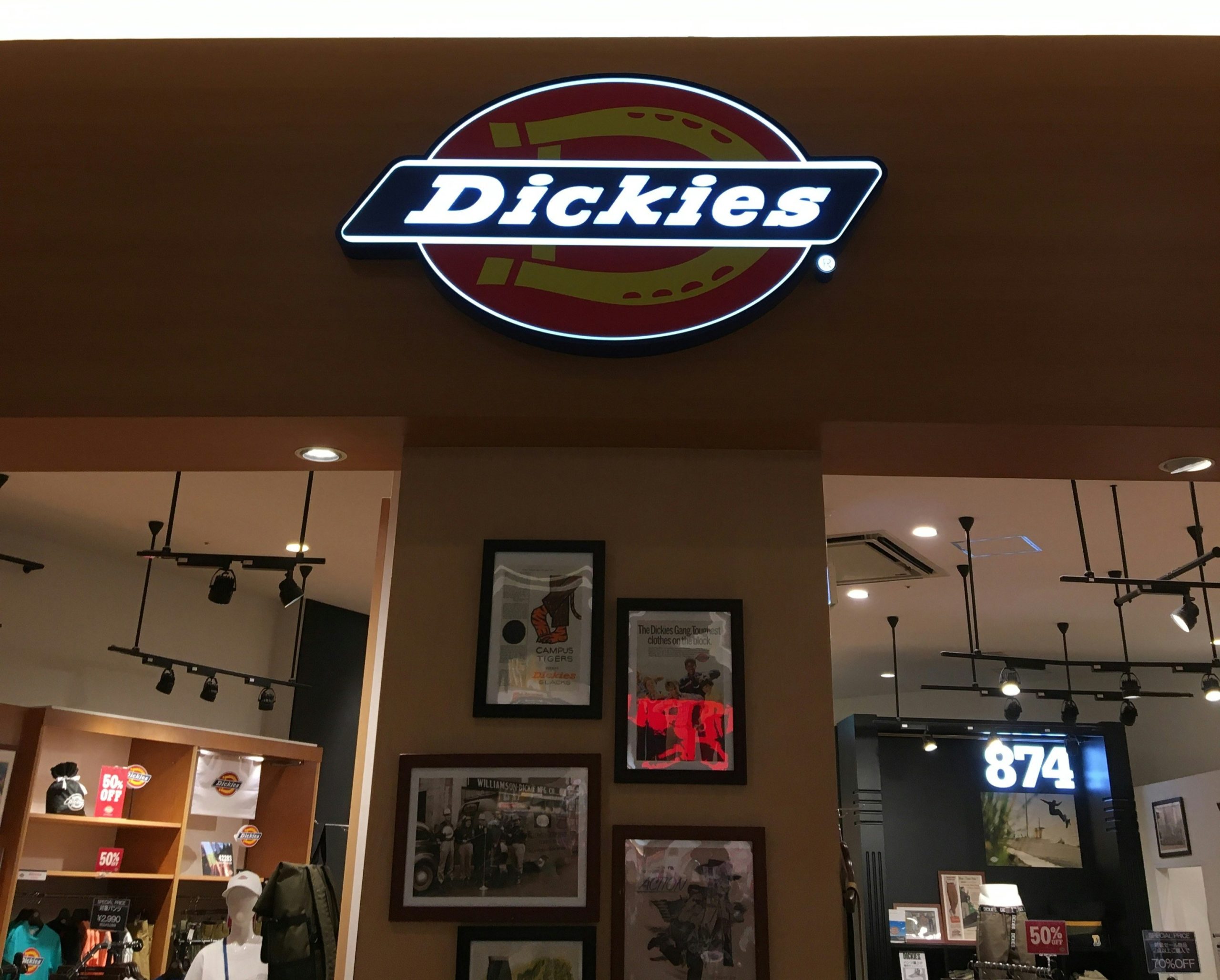 ディッキーズの店舗