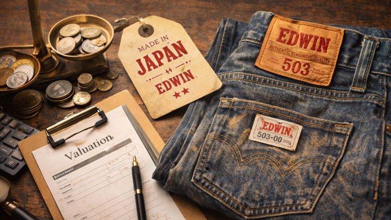 エドウィンの古着の価値はどう決まる？ヴィンテージの見分け方から503の相場・買取価格まで解説 