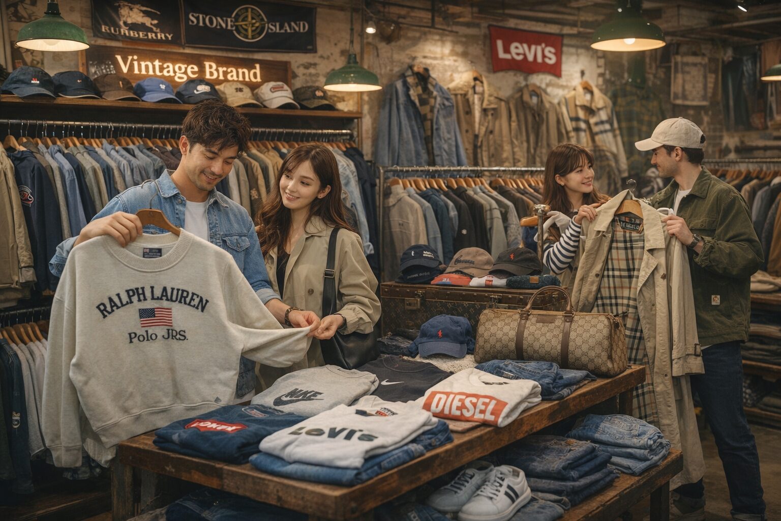 ヴィンテージブランドのショッピング