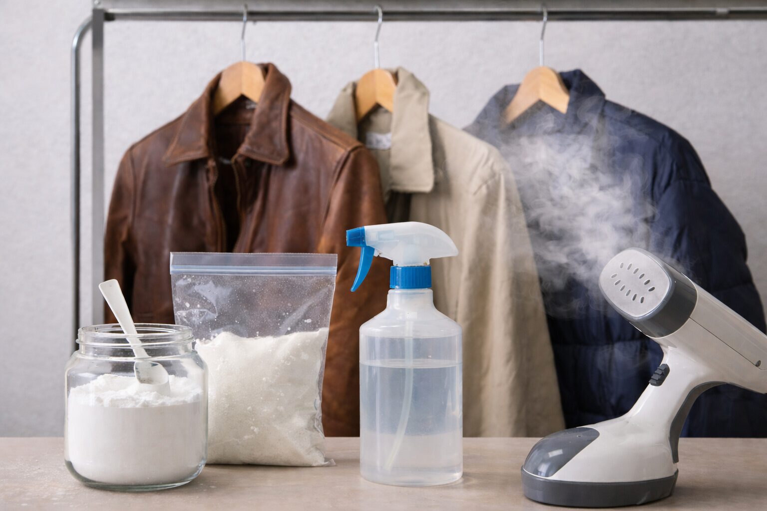 古着の匂いの取り方　洗えない場合