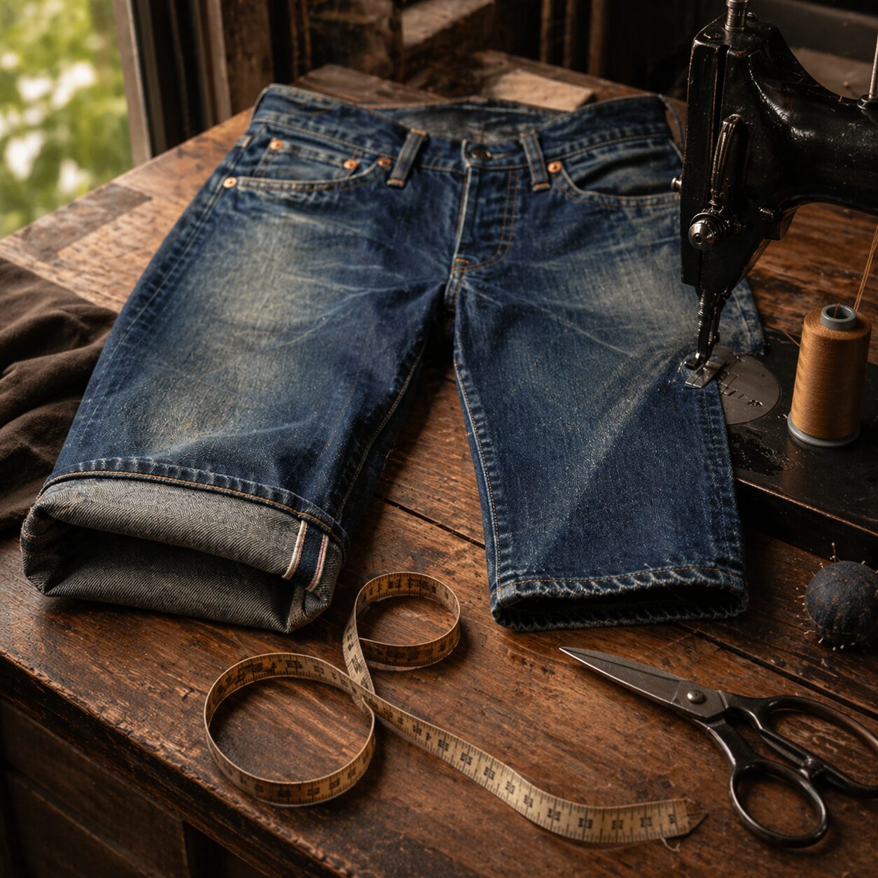 リーバイス 古着 裾上げ