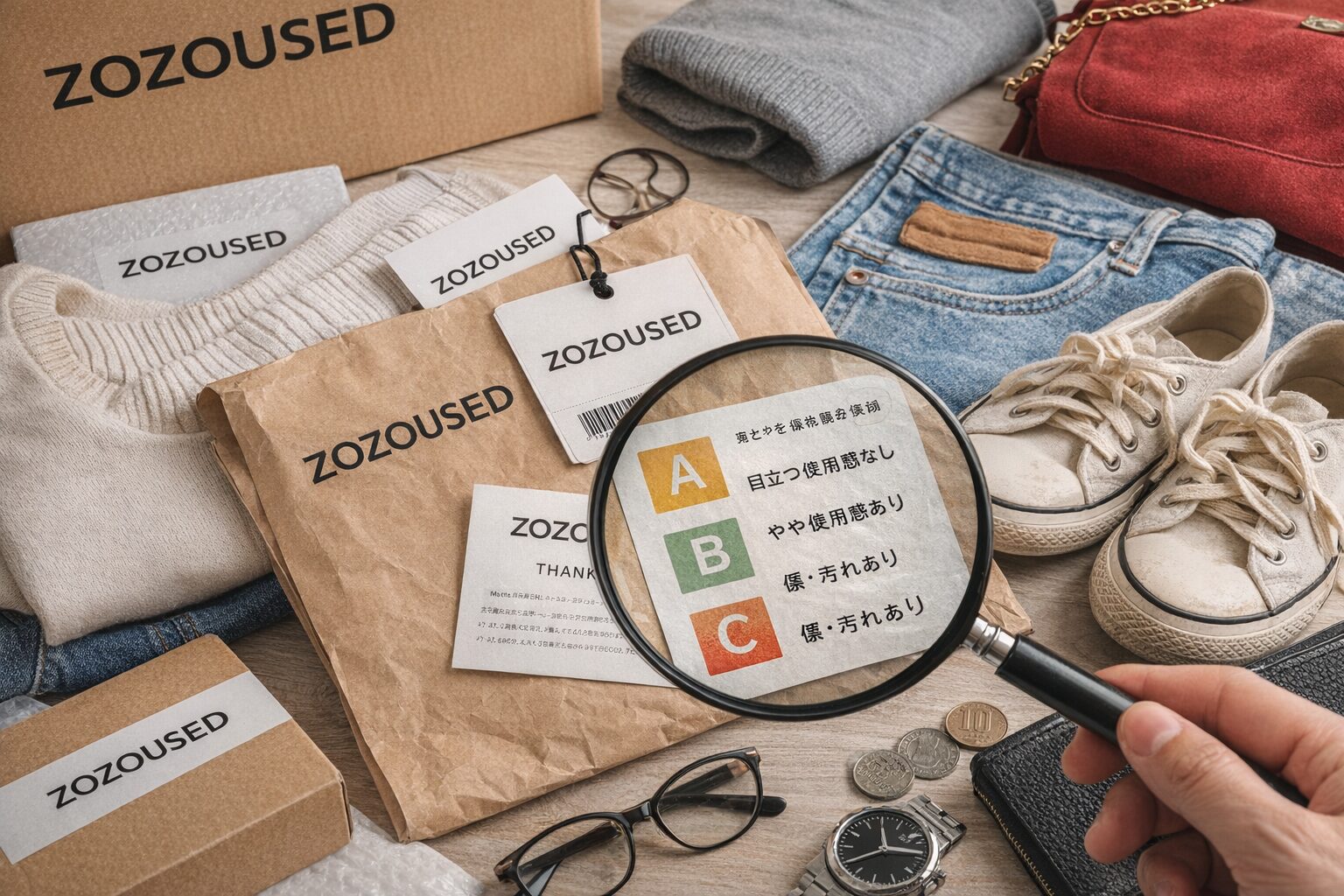 ゾゾユーズドのコンディション評価