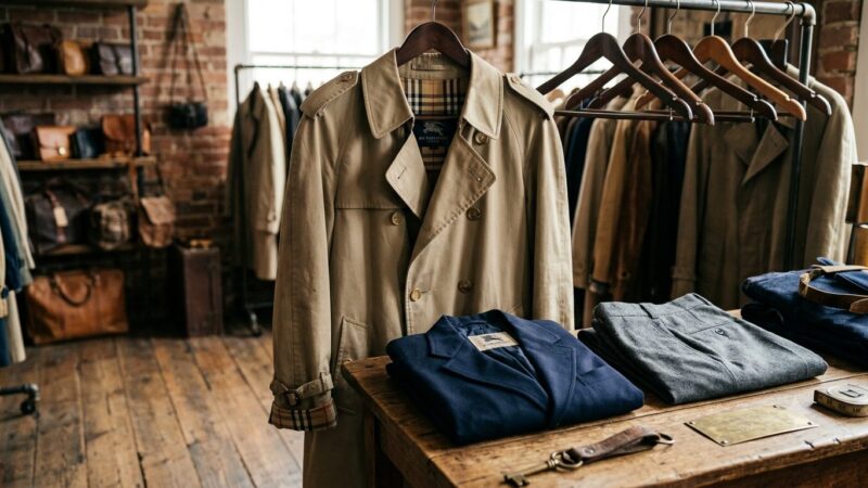 バーバリーの古着が安い理由はなぜ？三陽商会によるライセンス生産の歴史を解説